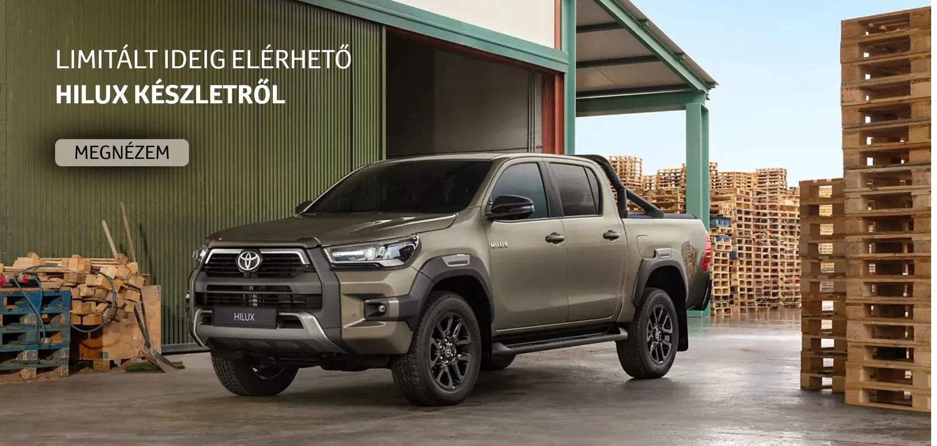 Hilux készletről